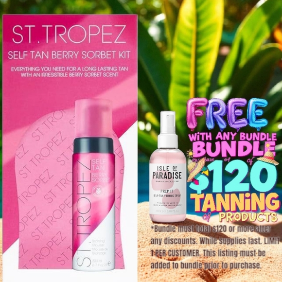 St.Tropez Berry Sorbet Self Tanning Kit - Picture 1 of 14
